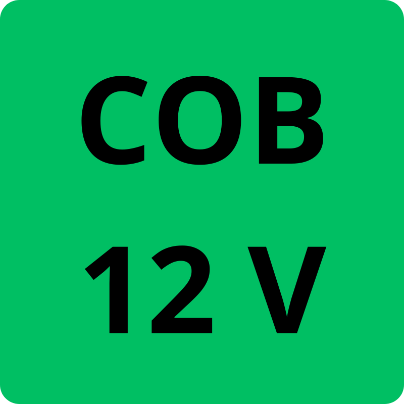 COB LED pásky 12V
